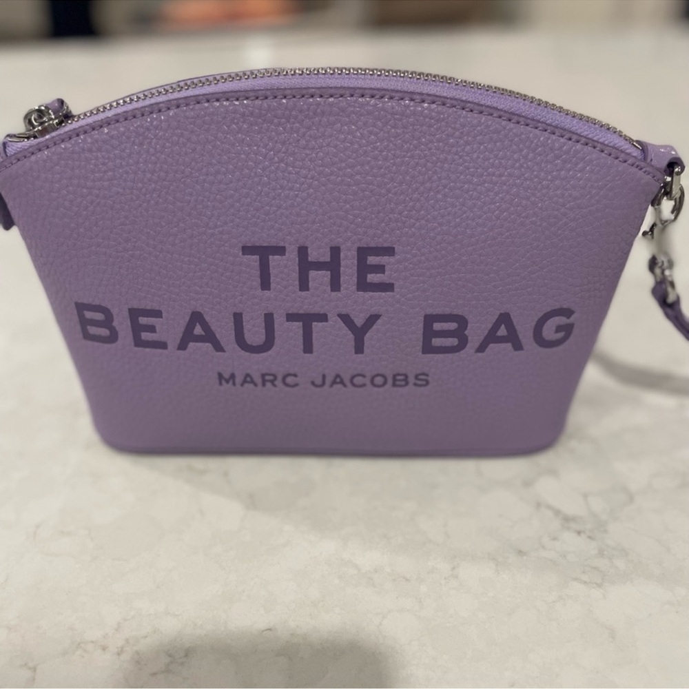 Marc Jacobs The Beauty Bag Pouch Wristlet in Lavender - Picture 4 of 10